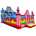 Коммерческий надувной батут "Парк развлечений" 9*5*5,5 м