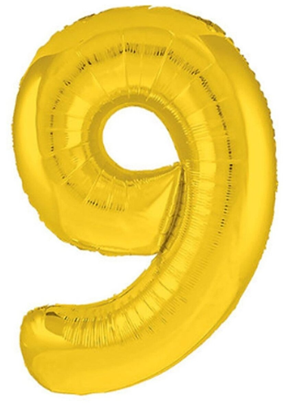 Шар фольгированный 40" «Цифра 9», Slim