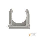 Крепеж-клипса d32 мм (10 шт) серая EKF-Plast