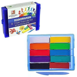 Пластилин 10цв. стек, пластик.конт. "Классика" (Луч)