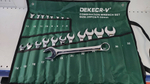 Набор комбинированных гаечных ключей в чехле, 20 шт. (6 - 32 мм) Dekecr-v
