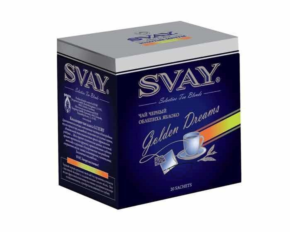 Чай Svay Golden Dreams 20*2 саше (в к-8) (Золотые мечты)