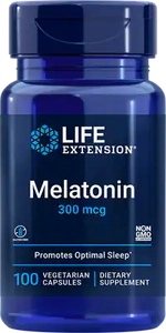 Melatonin 300 мкг 100 капсул Life Extension