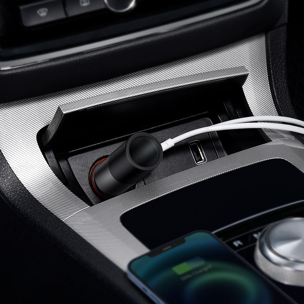 Автомобильная зарядка Baseus Share Together Fast Charge Car Charger U+C+CL 120W