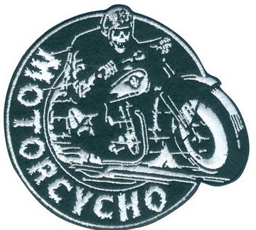Нашивка Motorcycho - Мотопсих