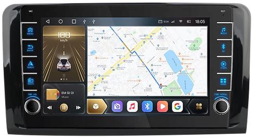Магнитола для Mercedes-Benz GL (X164), ML (W164) 2005-2012 - Kuberg OL-9950 (кнопки и крутилки), Android 12, Быстрая, CarPlay, 4G SIM-слот