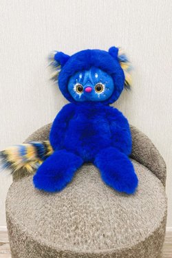 УЦЕНКА Мягкая игрушка Тоши 30см (синий)