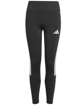 Брюки для девочки теннисные Adidas Train Essentials 3-Stripes - black/white