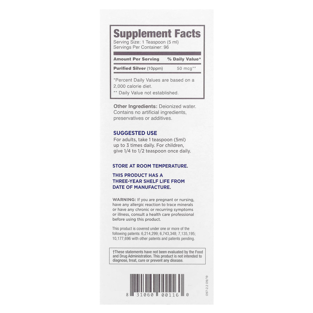 American Biotech Labs, Silver Biotics, ежедневная добавка для укрепления иммунитета с технологией SilverSol, 473 мл (16 жидк. унций)