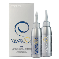 ESTEL Набор для химической завивки Wavex для трудноподдающихся волос № 1, (2*100 мл)