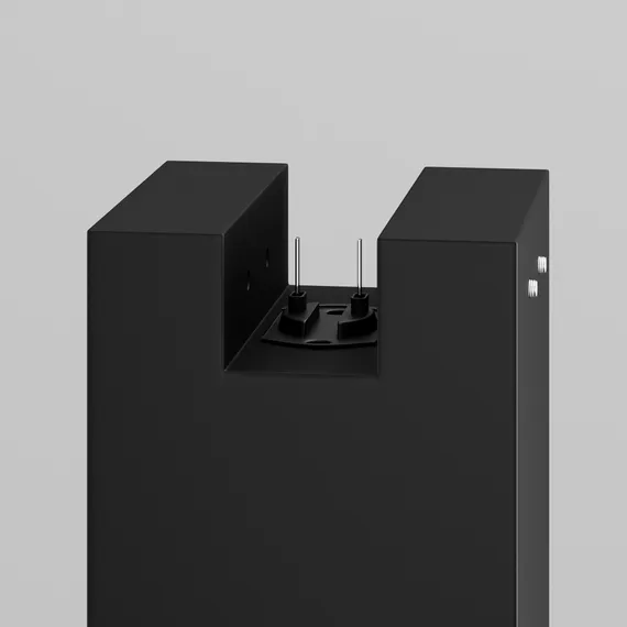 Уличный трековый светильник Альфа / Alfa Elasity IP 3000К 16Вт 38° черный Outdoor o-tr01-3-s-16wb3k