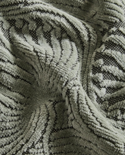 Zara Home - Банное полотенце жаккардовая мозаика, зеленый, 90х150 см