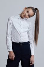Белая блузка-рубашка с длинным рукавом Silver Spoon