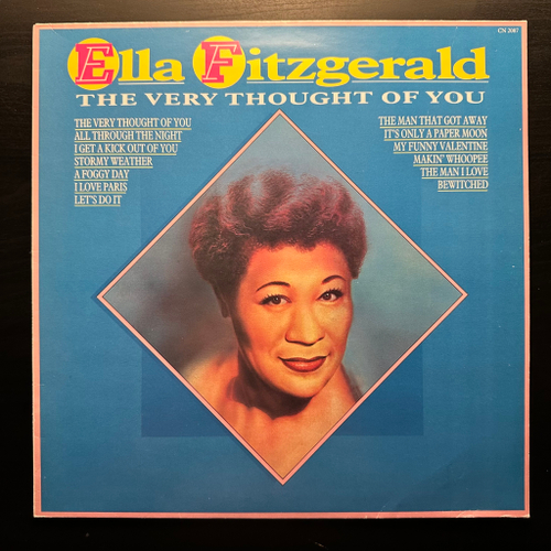 Ella Fitzgerald - The Very Thought Of You (Англия 1987г.)