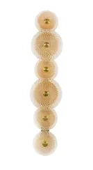 W5856P/6 GOLD+CLEAR+AMBER (1) Настенный светильник  NW