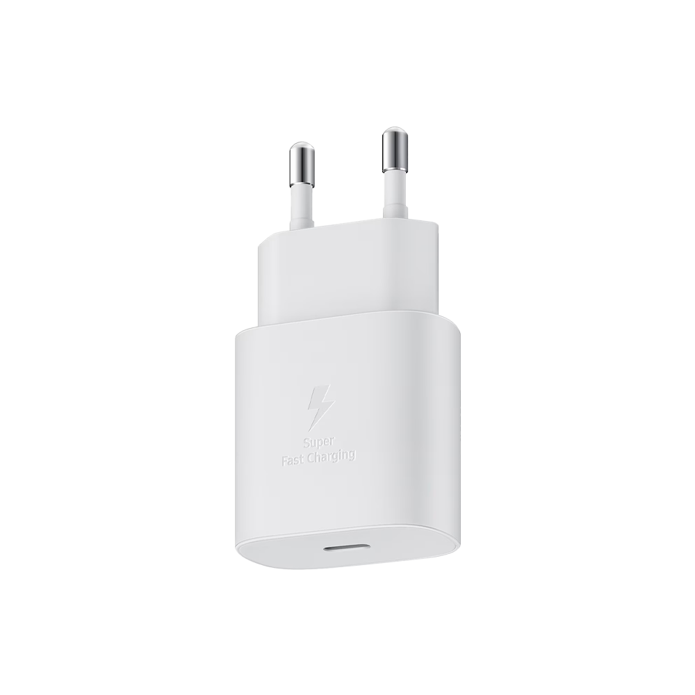 Сетевое зарядное устройство Samsung EP-TA800, USB-C, 25Вт, White (Белый)