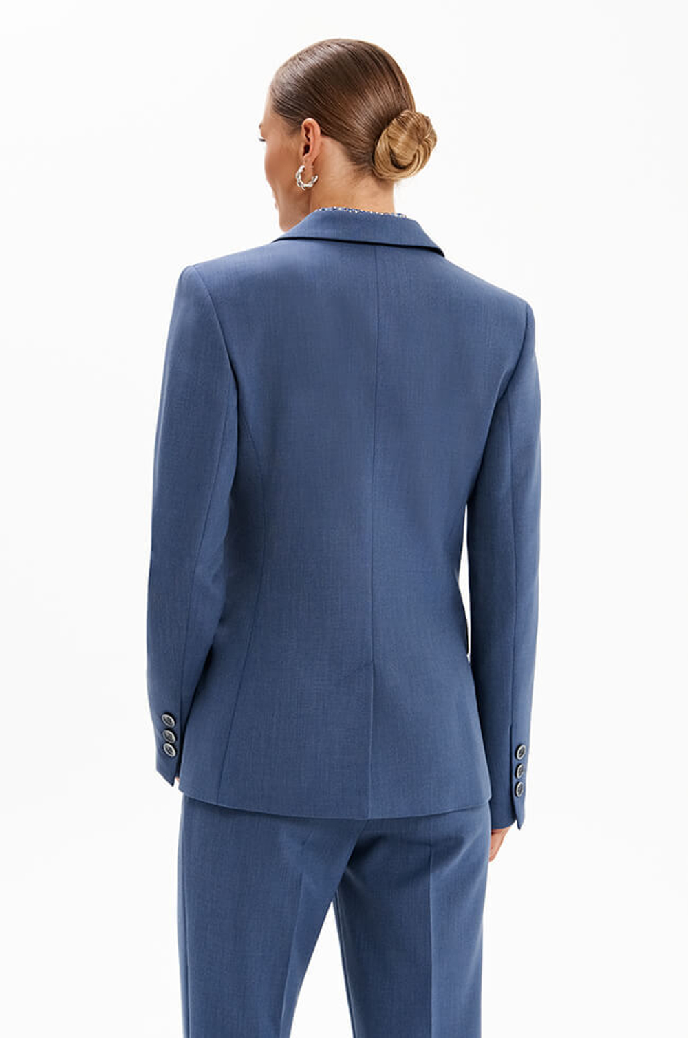 1938 Жакет женский (дымчато-голубой)