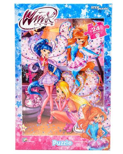 Пазл-maxi 24эл. "Winx" (Степ пазл)