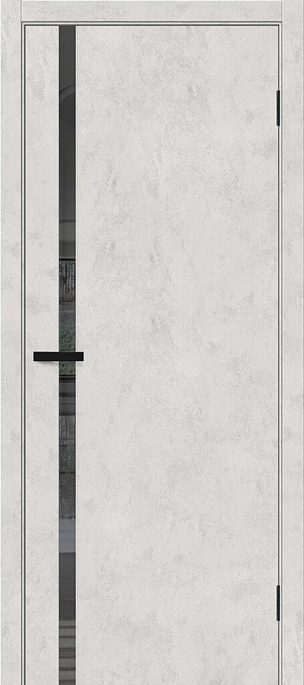 Браво-1.55 Look Art Mirox Grey 200*70