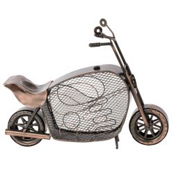 GAEM Подставка для бутылки "Мотоцикл", L34 W8,5 H26,5 см