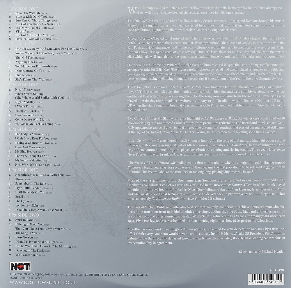 Frank Sinatra. The Platinum Collection (White Vinyl) (3 LP)