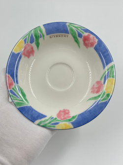 Чайная пара с синей каймой Givenchy by Yamaka