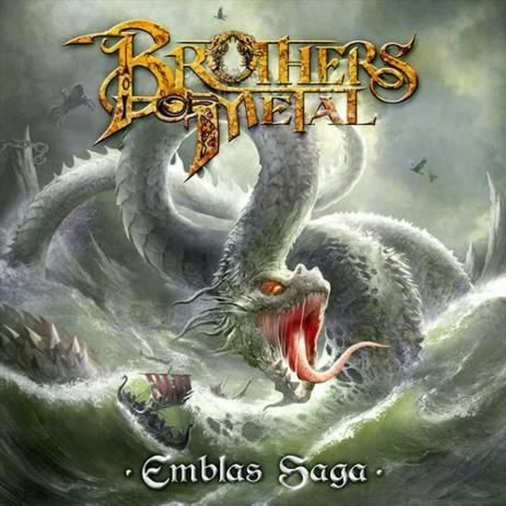 BROTHERS OF METAL - Emblas Saga 2020, музыкальный компакт диск, folk heavy power metal