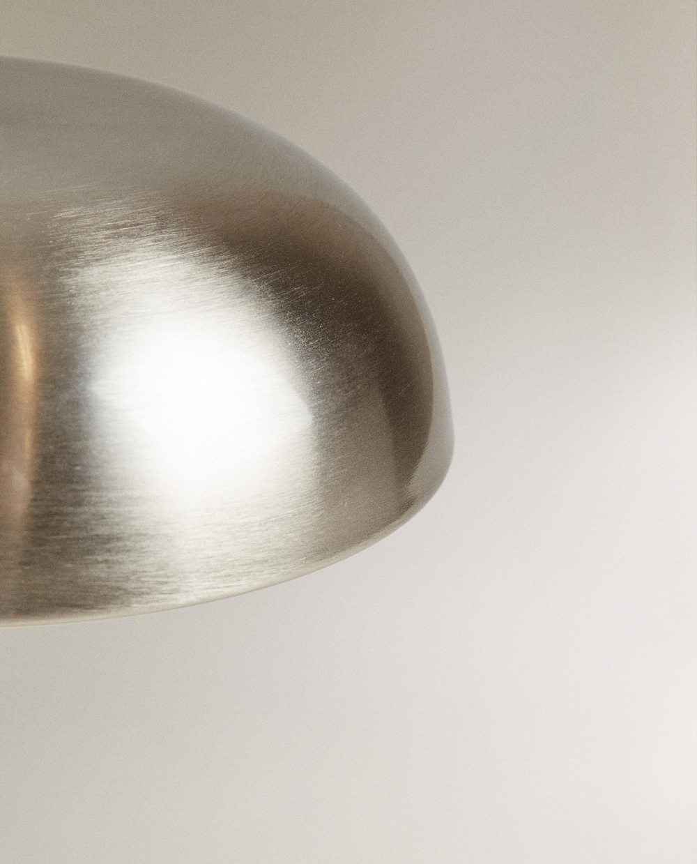 Zara Home Настольная лампа, цвет серебристый, 20.5 см
