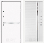 Дверь Входная Лабиринт Лайн WHITE 31 Белый софт