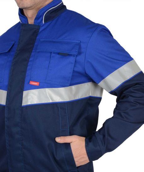 Костюм "Сириус-Навигатор" полукомбинезон (синий/василек)