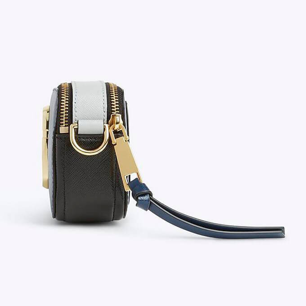 СУМКА MARC JACOBS LOGO STRAP SNAPSHOT BLUE SEA MULTI