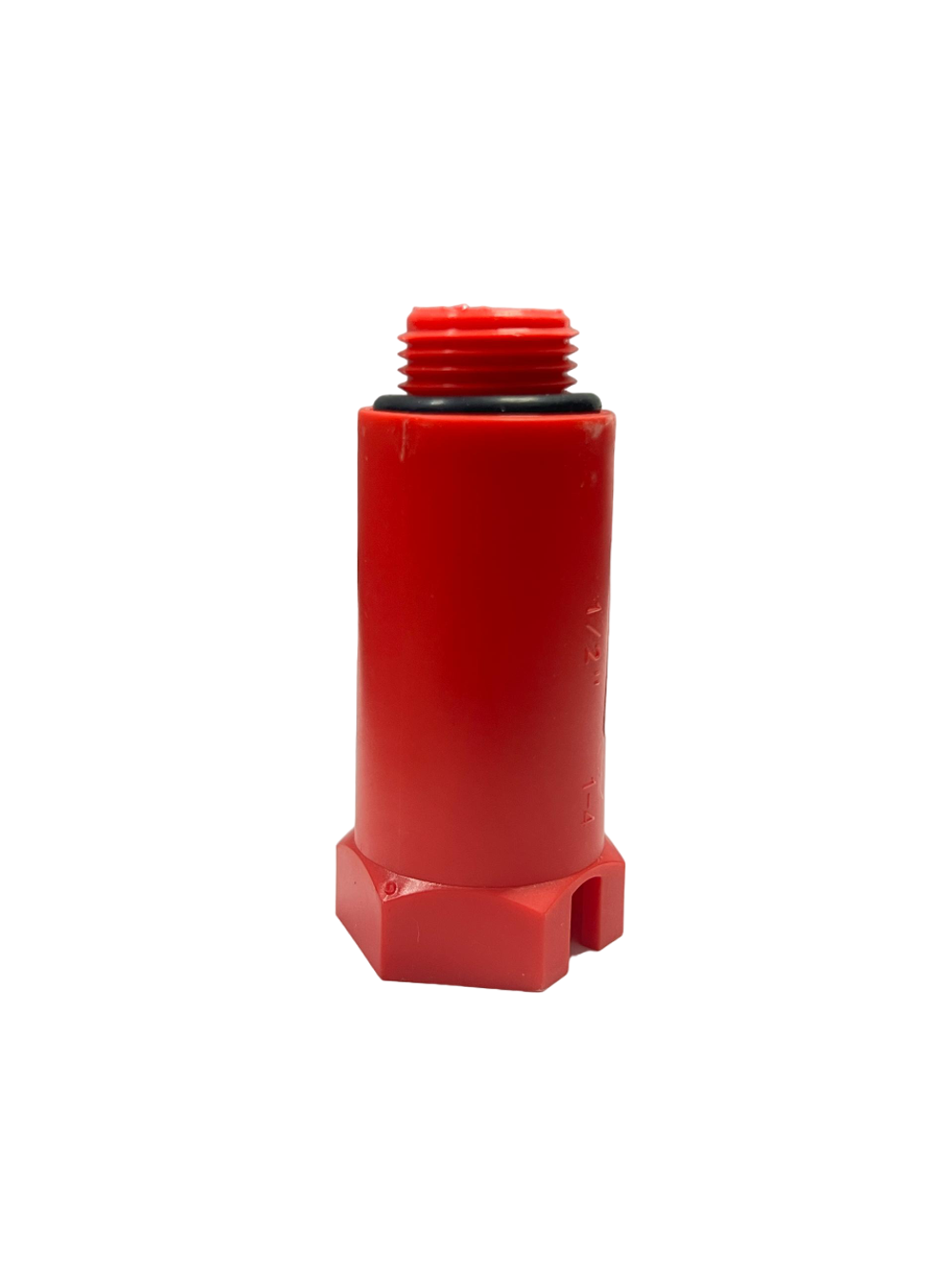 ЗАГЛУШКА УДЛИНЕННАЯ НР 1/2", С УПЛОТНИТЕЛЕМ, КРАСНАЯ FT03403