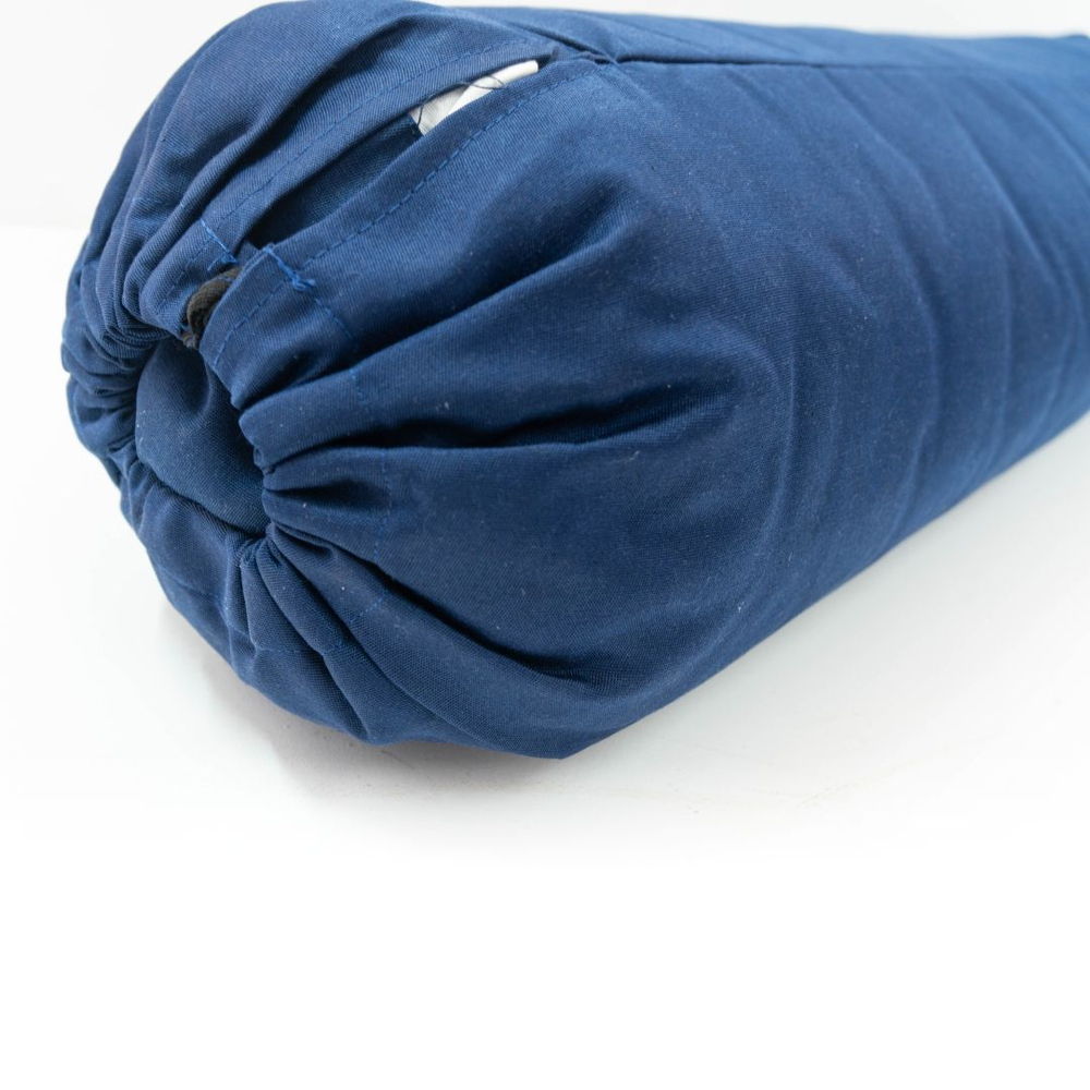 Болстер для йоги Айенгара шерстяной с хлопковым чехлом 75см Рамайога