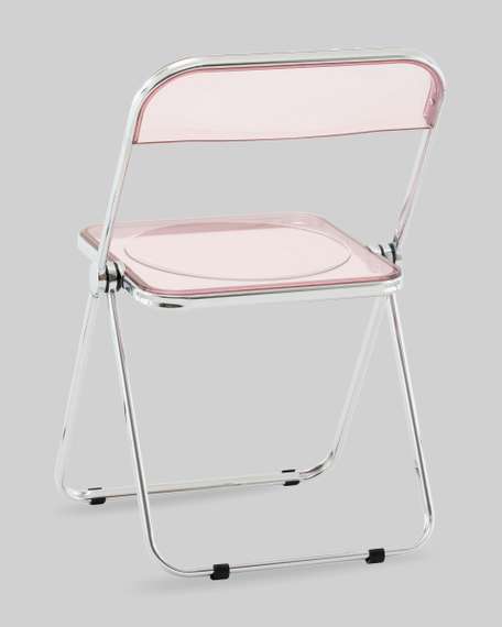 Стул Fold Pink складной розовый