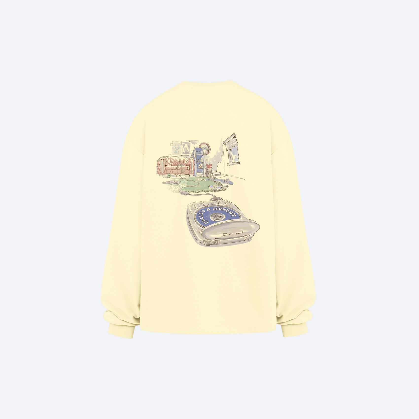 Лонгслив Called a Garment Sibling's Room (butter) артикул: - купить в магазине Дайс
