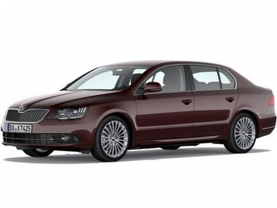 Автоковрики для Skoda SuperB II, B6. Крепеж - Поворотные замки. (2008-2016)