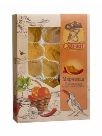 Мармелад С апельсином и красным перцем 500 гр