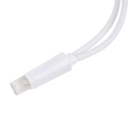 ULD-B3010-200-TWK WARMWHITE IP67 Бахрома светодиодная с эффектом мерцания. 3м. Соединяемая. 200 светодиодов. Теплый белый свет. Провод белый. TM Uniel.