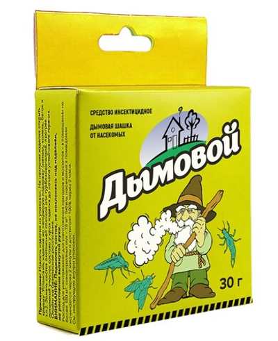 Средство инсектицидное ШАШКА ДЫМОВОЙ от насекомых-вредителей 30 гр,