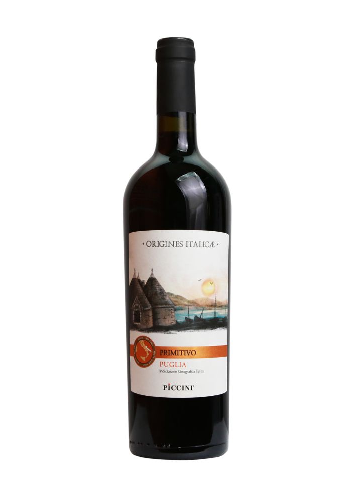 Вино Origines Italicae Primitivo 14%