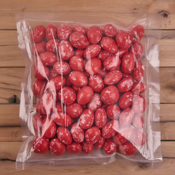 Драже шоколадное с миндалем «Яички малиновые» 0,5 кг