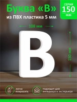 Буквы из пластика на стену