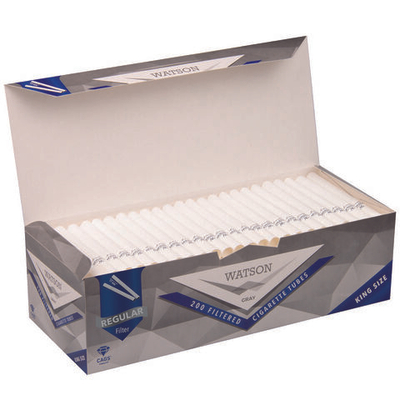 Гильзы для сигарет "Watson" KS Gray 17(12+5)мм 200шт