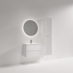 Тумба подвесная SANCOS Snob R 690х390х500, c двумя ящиками оснащенными доводчиками, Bianco, арт.SNR70/39W