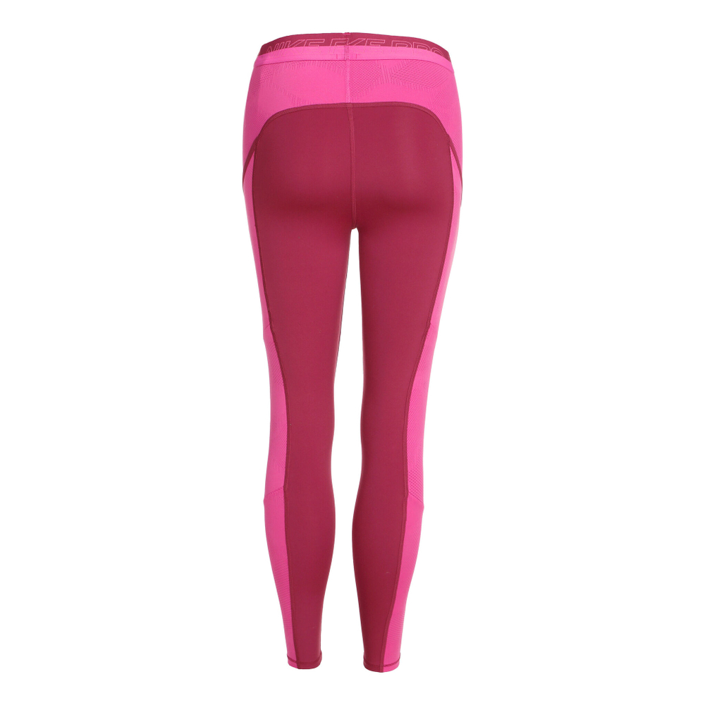 Женские теннисные брюки Nike Dri-Fit Performance Heritage Tight Women - Red, Pink