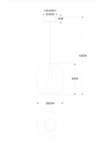 Подвесной светодиодный светильник Divinare CAMPO 5875/51 SP-20
