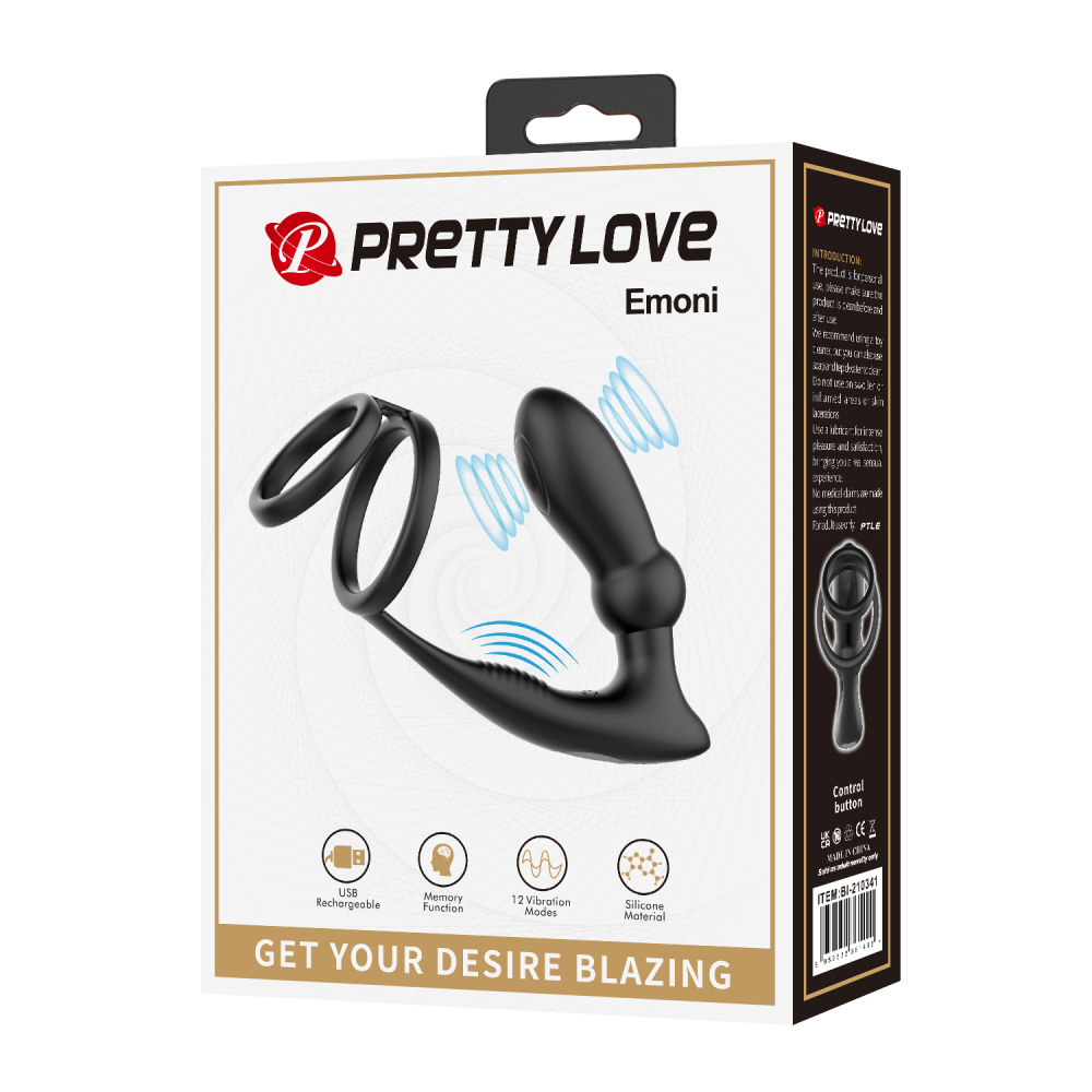 Pretty Love - Анальный Стимулятор с Пульсацией и Вибрацией