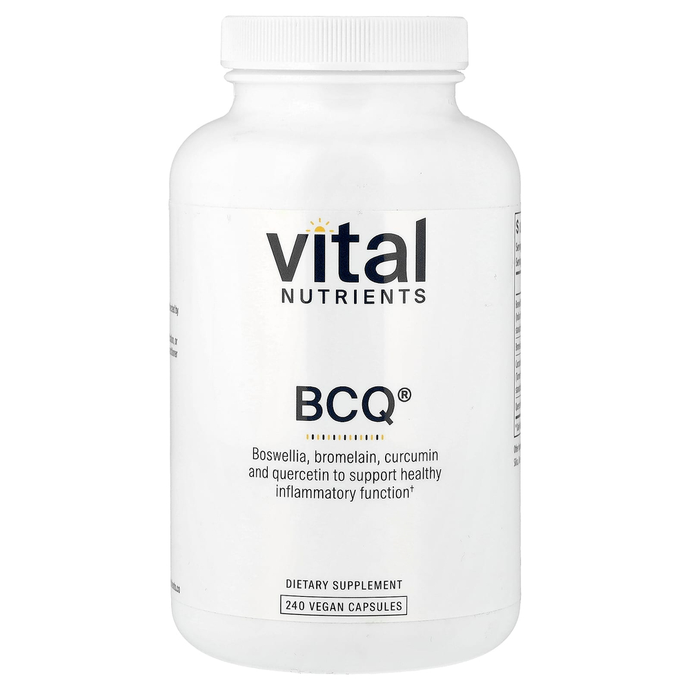 Vital Nutrients, BCQ®, 240 веганских капсул