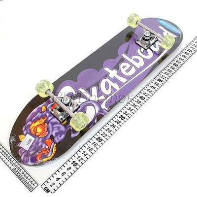 Скейтборд 78х20см (ПУ 52 мм, подвеска металл) KL-3108