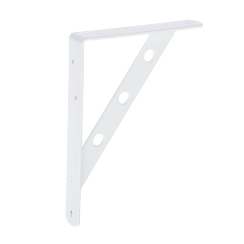 КРОНШТЕЙН МЕТАЛЛИСТ УСИЛЕННЫЙ 200*150 ПОЛИМЕР БЕЛЫЙ